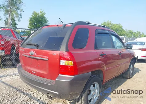 2008 Kia Sportage Lx from USA, damaged, VIN KNDJF724287508646